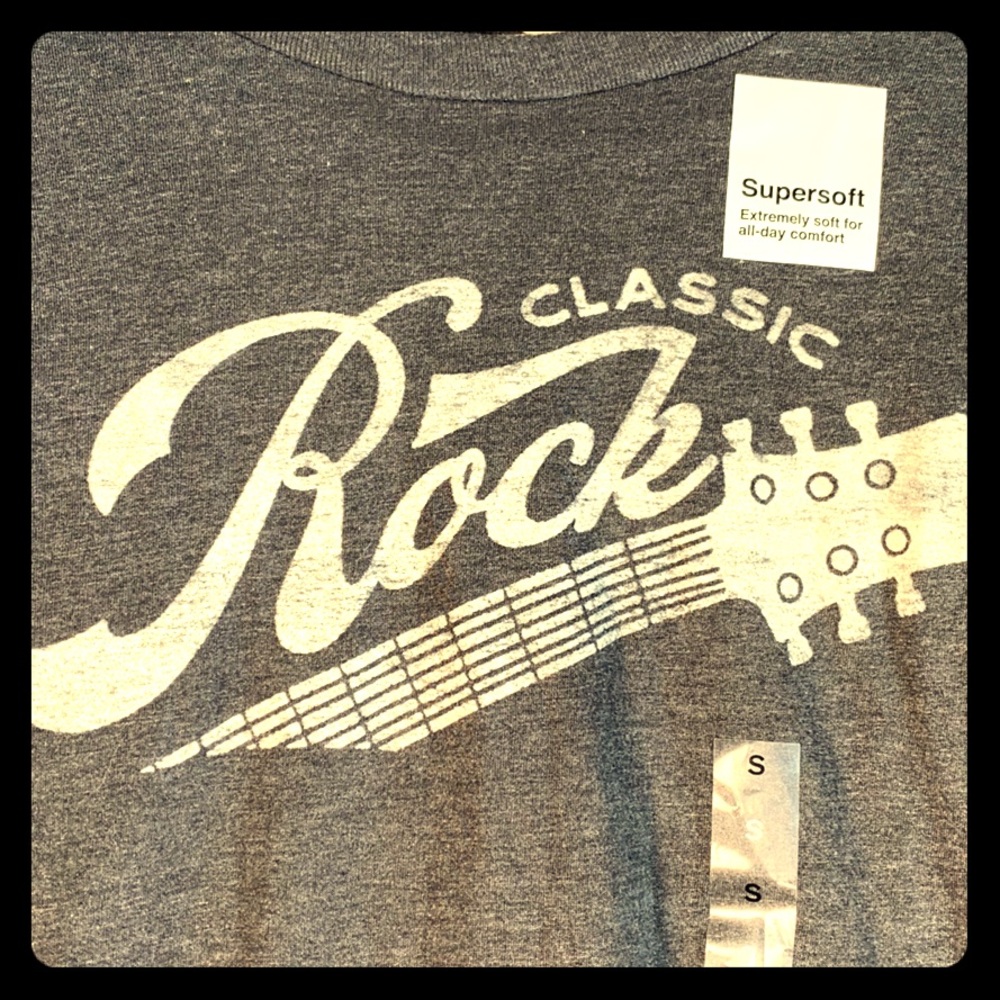 Classic rock soft t-shirt